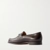 Lopez Embellished Leather Loafers - BK Lopez Embellished Leather Loafers - BK