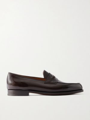 Lopez Embellished Leather Loafers