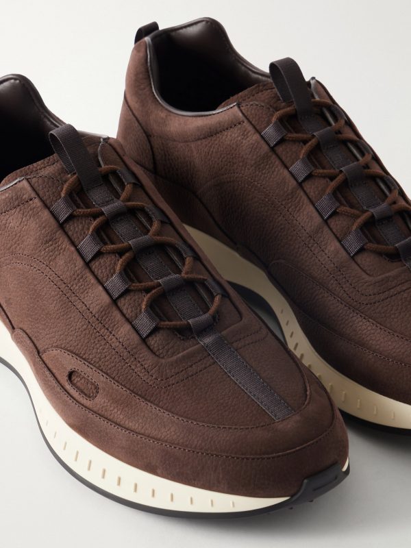 Laced Stream Nubuck Sneakers - CU Laced Stream Nubuck Sneakers - CU
