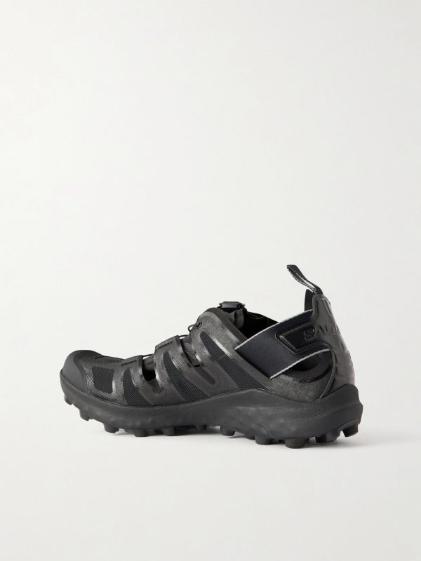 Udara Advanced Rubber-Trimmed Mesh Sneakers - BK