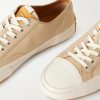 Cassetta Leather-Trimmed Nubuck Sneakers - CU