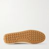 Cassetta Leather-Trimmed Nubuck Sneakers - E1