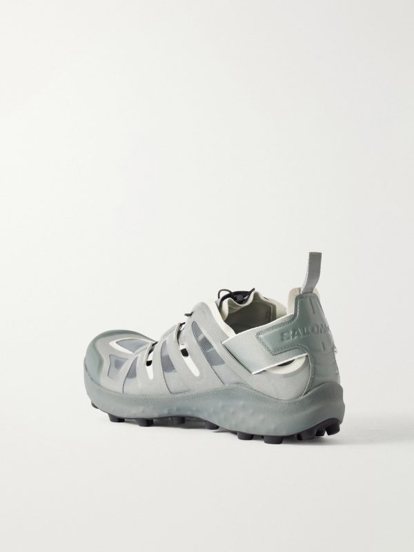Udara Advanced Rubber-Trimmed Mesh Sneakers - BK Udara Advanced Rubber-Trimmed Mesh Sneakers - BK