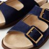 Buckled Suede Sandals - CU Buckled Suede Sandals - CU