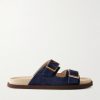 Buckled Suede Sandals Buckled Suede Sandals
