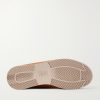 Leather-Trimmed Suede Sneakers - E1 Leather-Trimmed Suede Sneakers - E1
