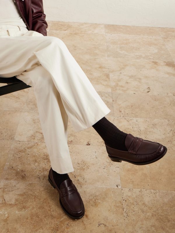 Leather Loafers - OU Leather Loafers - OU