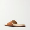 Suede Slides - BK Suede Slides - BK