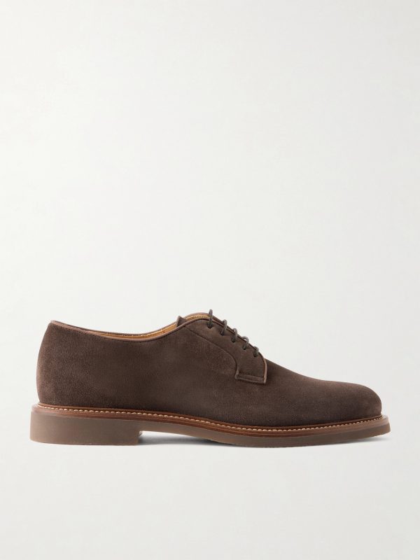Suede Derby Shoes
