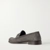 Flex Suede Penny Loafers - BK