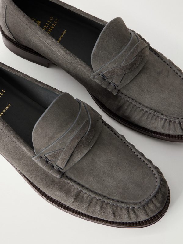 Flex Suede Penny Loafers - CU