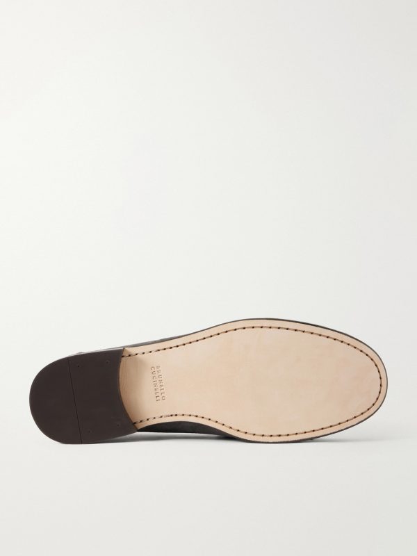 Flex Suede Penny Loafers - E1