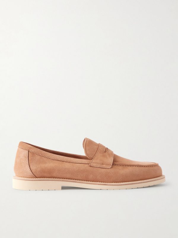 Suede Penny Loafers Suede Penny Loafers