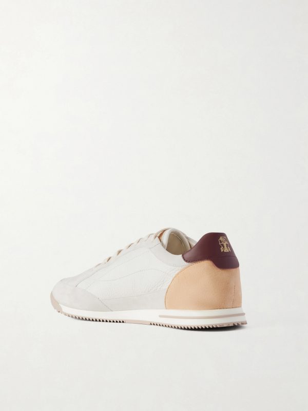 Suede and Leather Sneakers - BK Suede and Leather Sneakers - BK