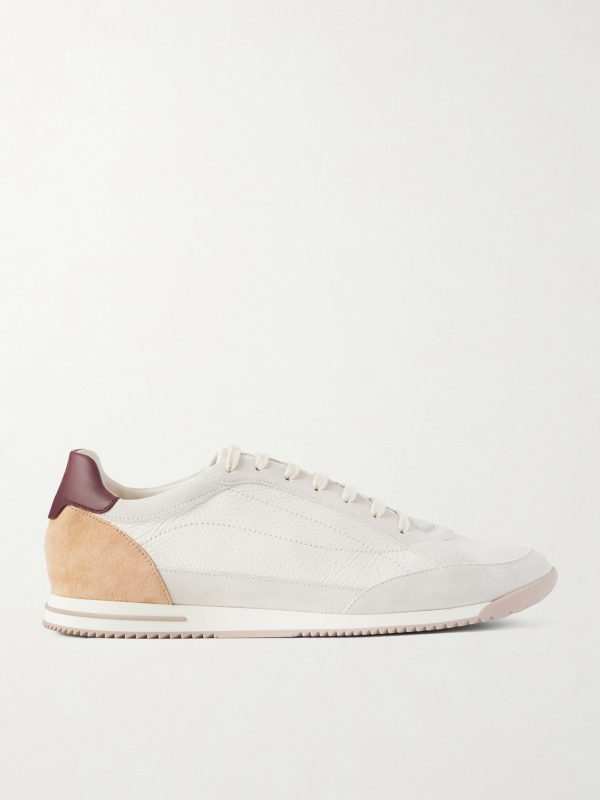 Suede and Leather Sneakers Suede and Leather Sneakers