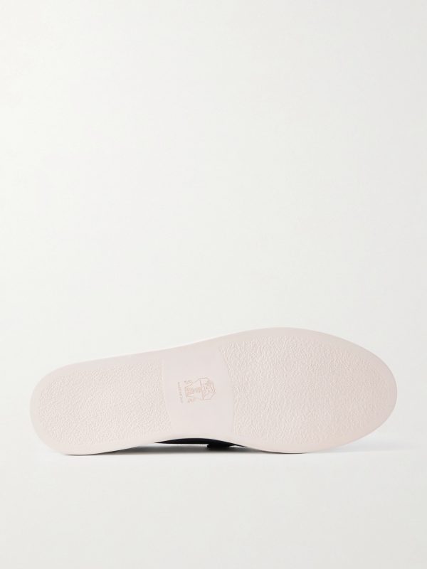 Suede Penny Loafers - E1