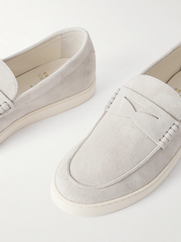 Suede Penny Loafers - CU