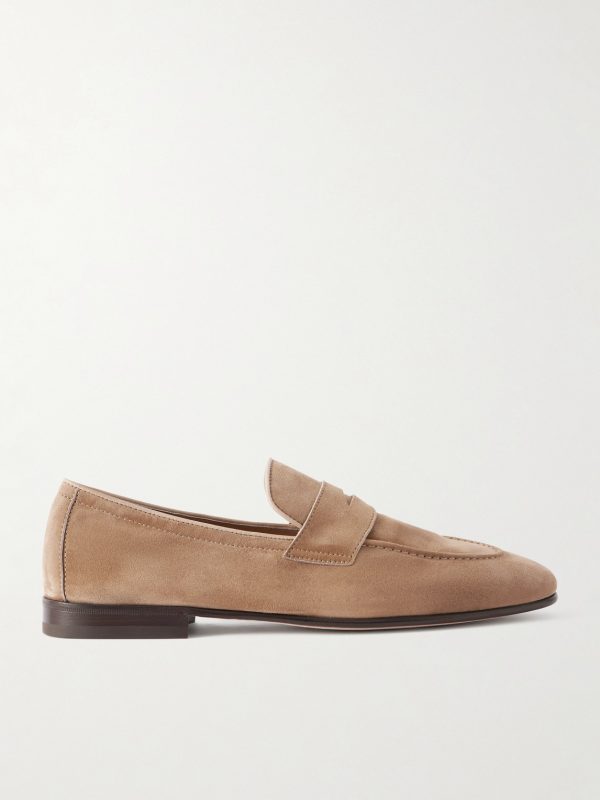 Suede Loafers