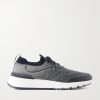 Stretch-Knit Sneakers