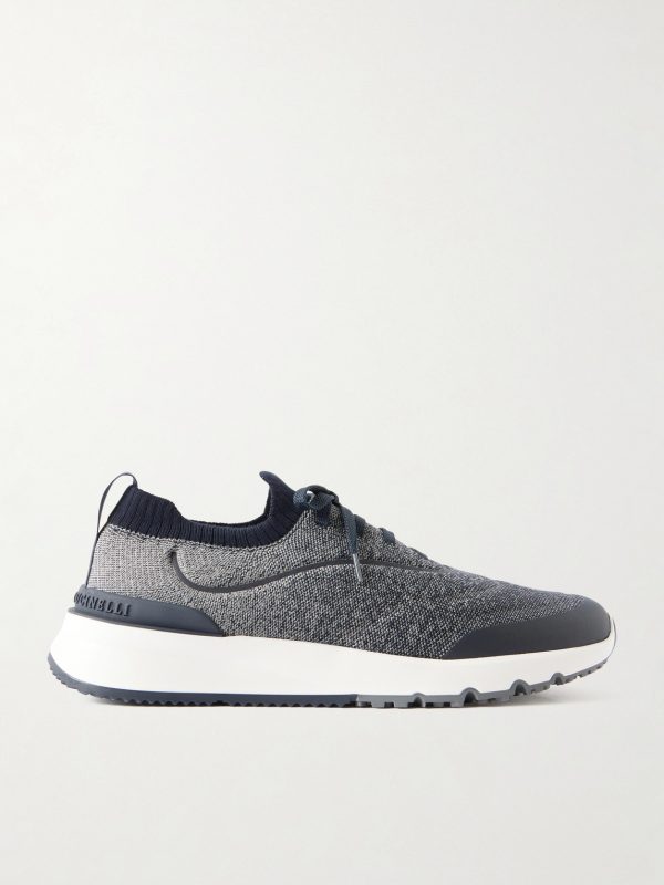 Stretch-Knit Sneakers
