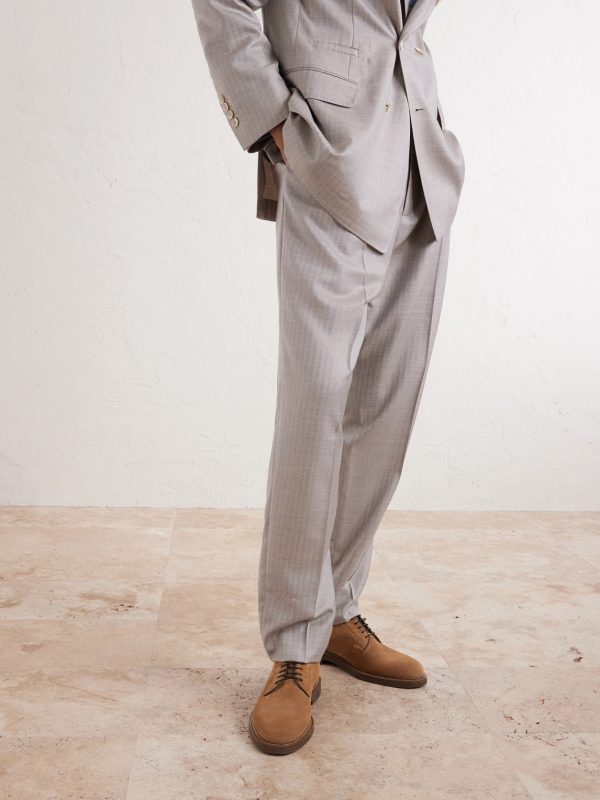 Suede Derby Shoes - OU