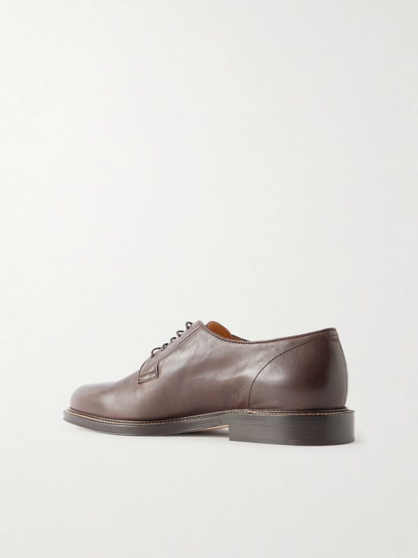 Leather Derby Shoes - BK