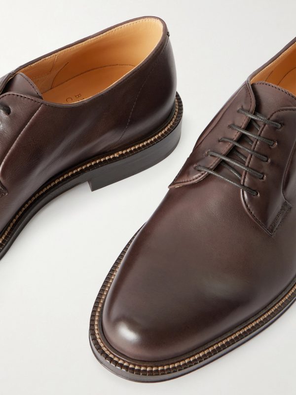 Leather Derby Shoes - CU