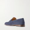 Flex Suede Penny Loafers - BK Flex Suede Penny Loafers - BK