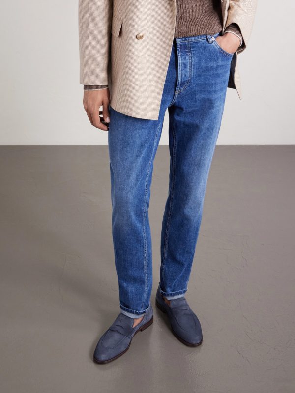 Flex Suede Penny Loafers - OU Flex Suede Penny Loafers - OU