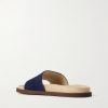 Suede Slides - BK