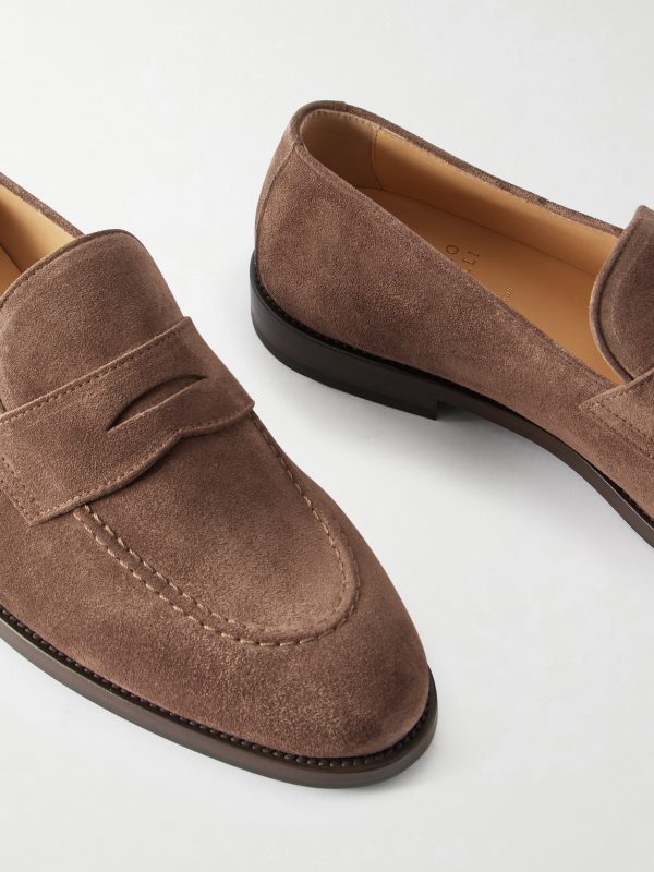 Flex Suede Penny Loafers - CU Flex Suede Penny Loafers - CU