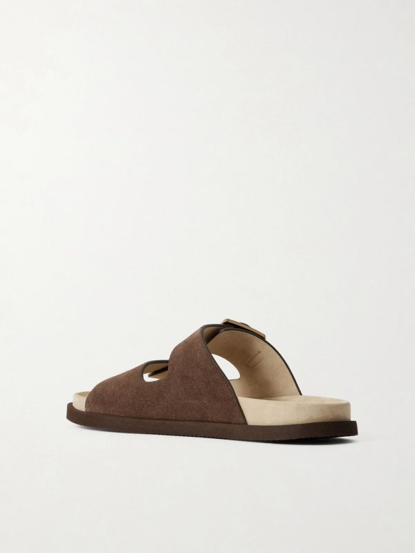 Suede Sandals - BK
