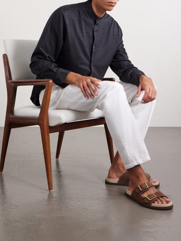Suede Sandals - OU