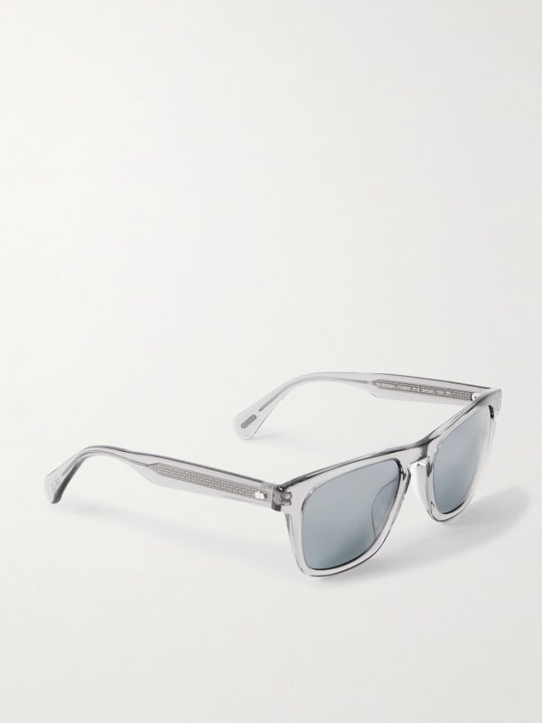 + Roger Federer R-3 Square-Frame Acetate Sunglasses - FR + Roger Federer R-3 Square-Frame Acetate Sunglasses - FR