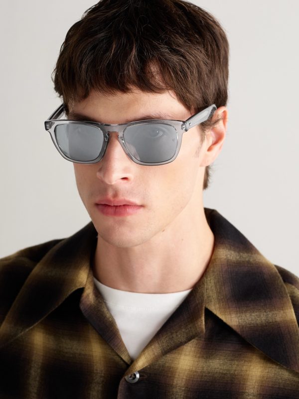 + Roger Federer R-3 Square-Frame Acetate Sunglasses - OU + Roger Federer R-3 Square-Frame Acetate Sunglasses - OU