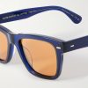 Oliver Sun Square-Frame Acetate Sunglasses - CU