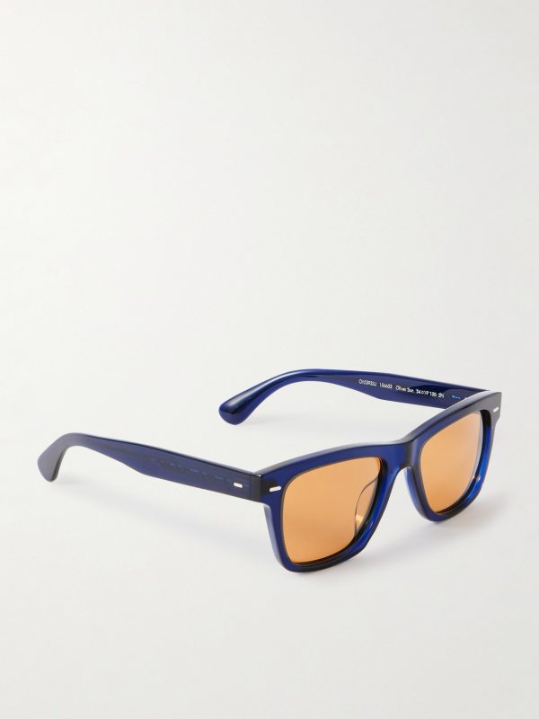 Oliver Sun Square-Frame Acetate Sunglasses - FR