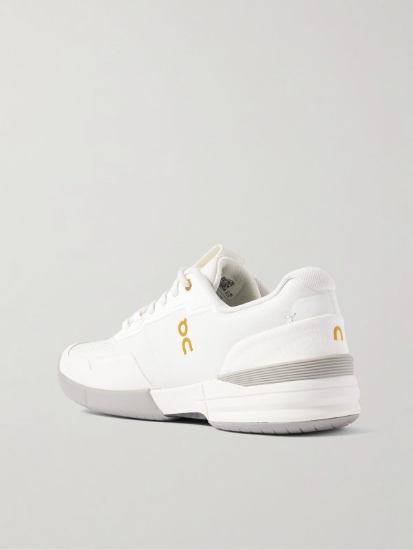 + Roger Federer THE ROGER Pro Rubber-Trimmed Mesh Tennis Sneakers - BK