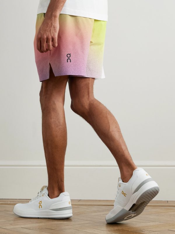 + Roger Federer THE ROGER Pro Rubber-Trimmed Mesh Tennis Sneakers - OU