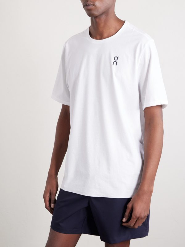 Court-T Stretch Recycled-Jersey T-Shirt - FR Court-T Stretch Recycled-Jersey T-Shirt - FR