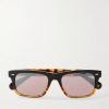 + Roger Federer R-16 Square-Frame Degradé Acetate Sunglasses + Roger Federer R-16 Square-Frame Degradé Acetate Sunglasses