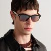 + Roger Federer R-16 Square-Frame Degradé Acetate Sunglasses - OU + Roger Federer R-16 Square-Frame Degradé Acetate Sunglasses - OU