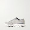 Cloud X 4 Rubber-Trimmed Mesh Running Sneakers - BK