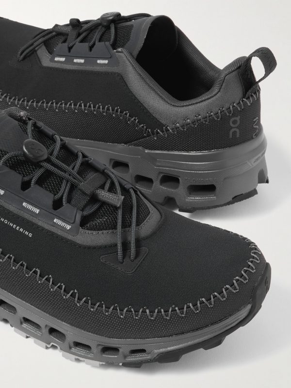 Cloudaway 2 Rubber-Trimmed Coated Recycled-Shell and Mesh Sneakers - CU Cloudaway 2 Rubber-Trimmed Coated Recycled-Shell and Mesh Sneakers - CU