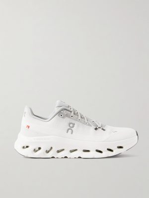 Cloudtilt Rubber-Trimmed Mesh Slip-On Sneakers Cloudtilt Rubber-Trimmed Mesh Slip-On Sneakers