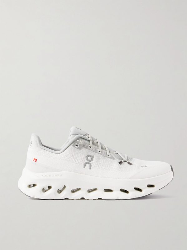 Cloudtilt Rubber-Trimmed Mesh Slip-On Sneakers Cloudtilt Rubber-Trimmed Mesh Slip-On Sneakers