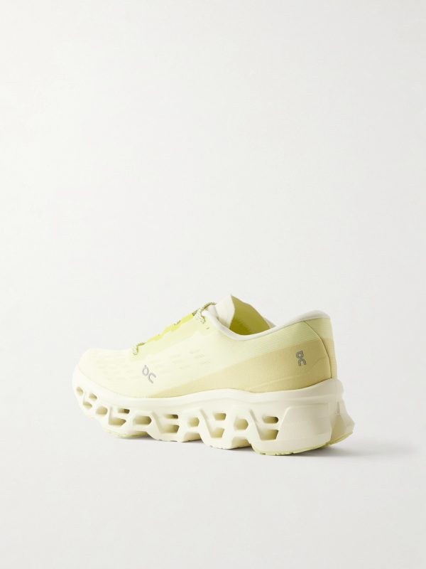 Cloudmonster 3 Rubber-Trimmed Stretch-Knit Sneakers - BK Cloudmonster 3 Rubber-Trimmed Stretch-Knit Sneakers - BK