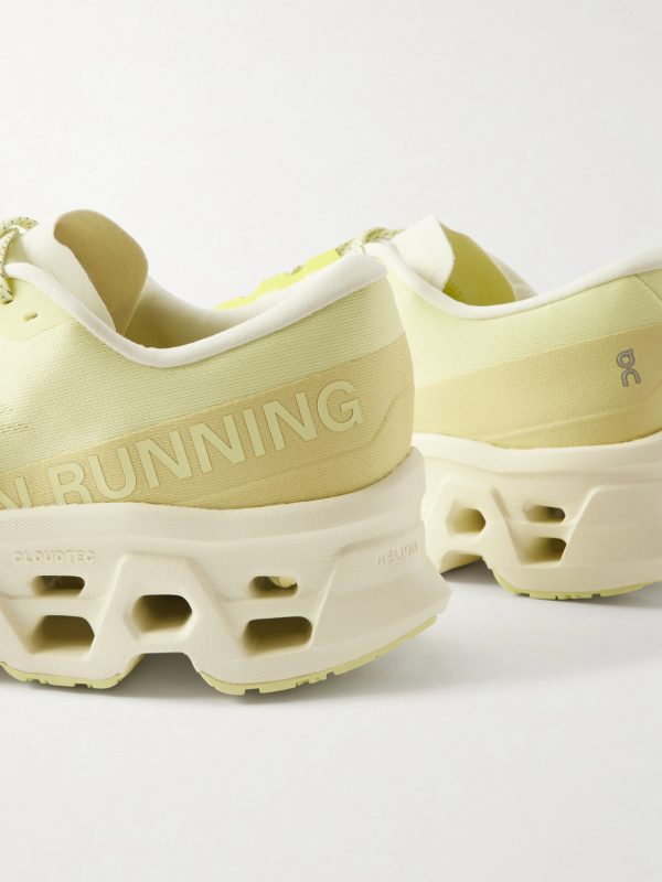 Cloudmonster 3 Rubber-Trimmed Stretch-Knit Sneakers - CU Cloudmonster 3 Rubber-Trimmed Stretch-Knit Sneakers - CU