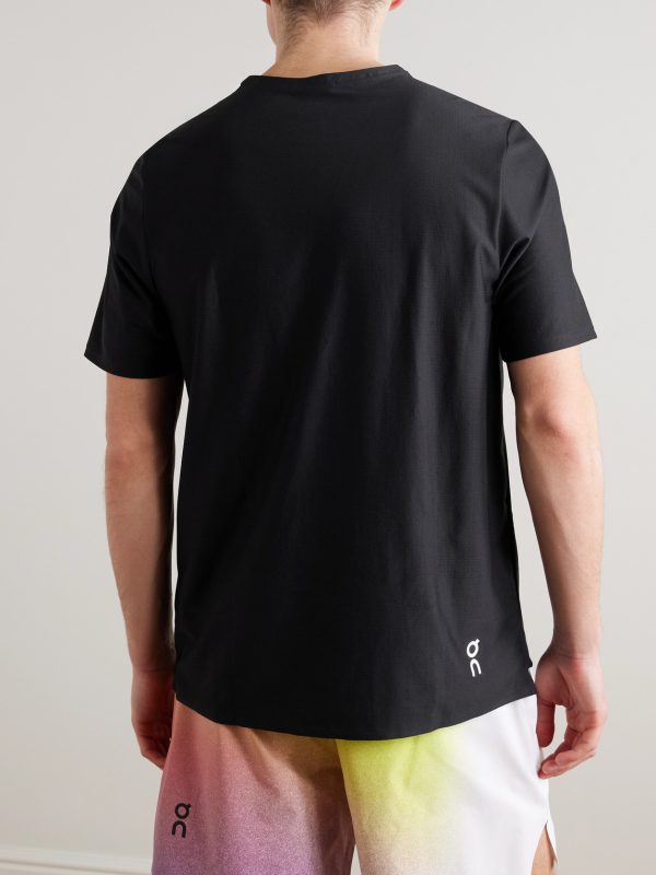Court Stretch Recycled-Jersey T-Shirt - BK