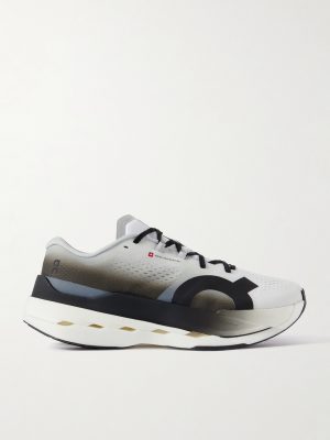 Cloudboom Max Rubber-Trimmed Recycled-Mesh Sneakers Cloudboom Max Rubber-Trimmed Recycled-Mesh Sneakers